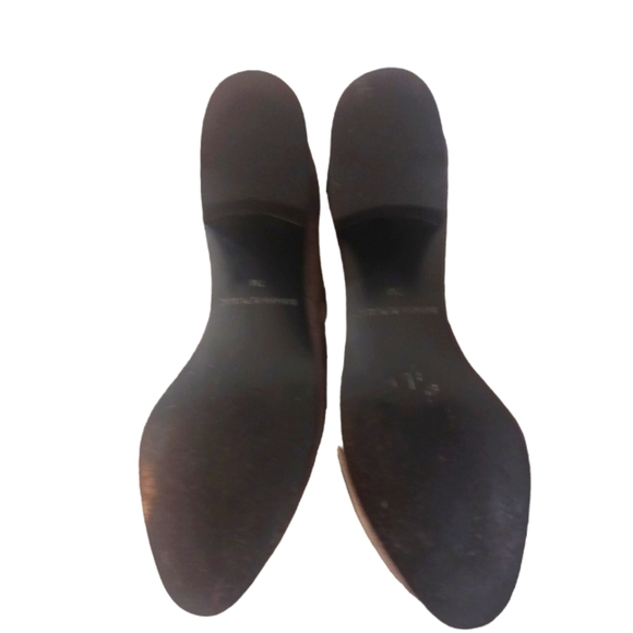 Banana Republic Suede Ankle Boot Women's Taupe Bootie size 7 - Picture 7 of 9